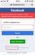 Bagaimana Cara Masuk Facebook Bila Lupa Kata Sandi